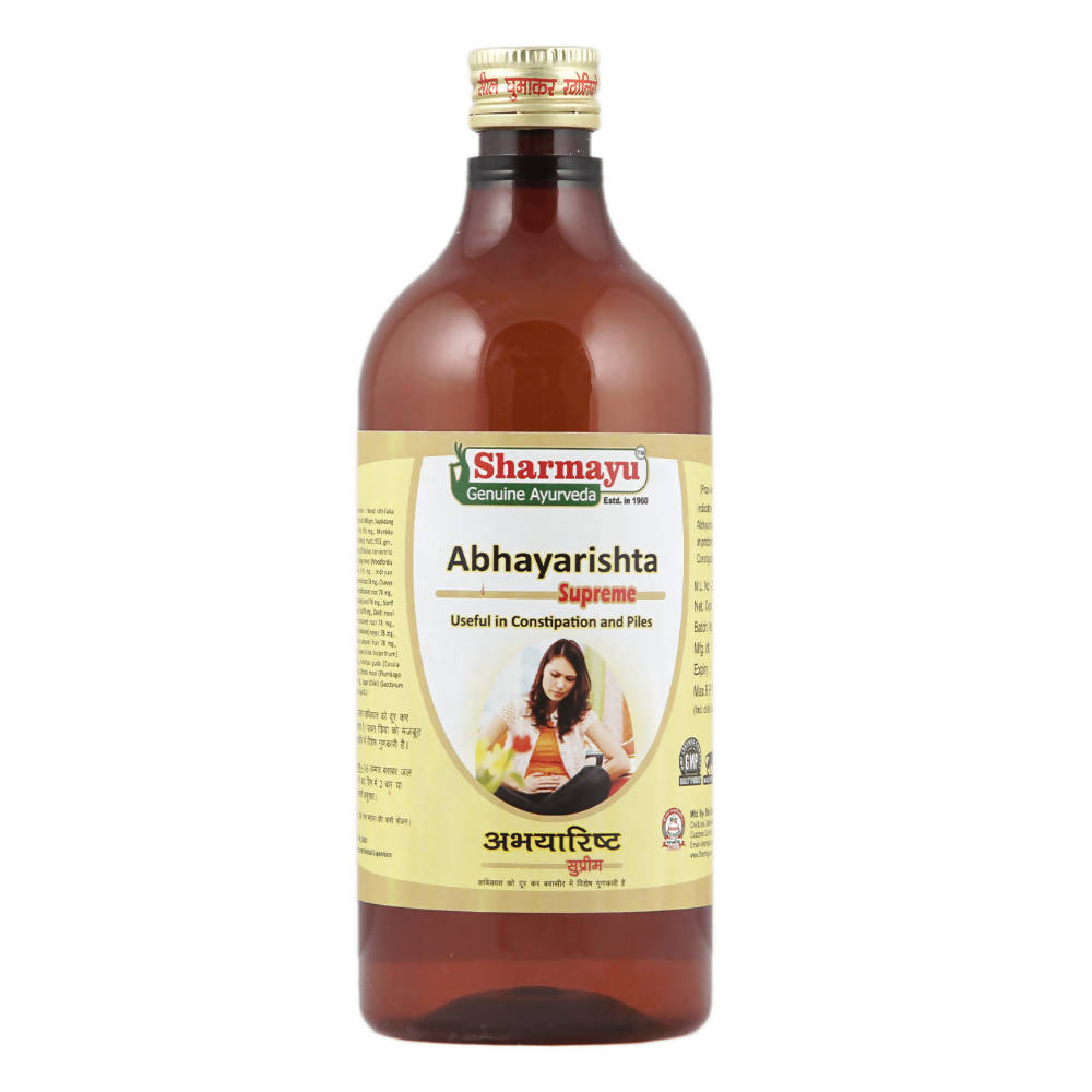 Sharmayu Ayurveda Abhayarishta Supreme Syrup - PUSHMYCART