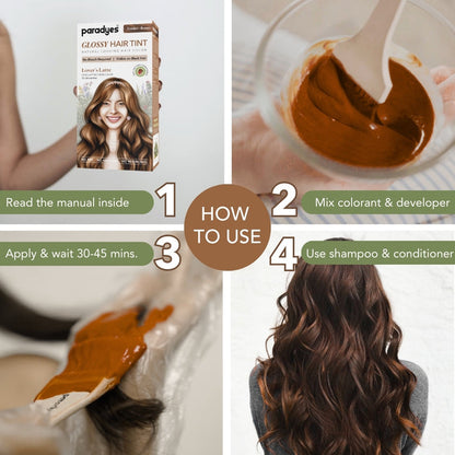 Paradyes Lover's Latte Glossy Hair Tint