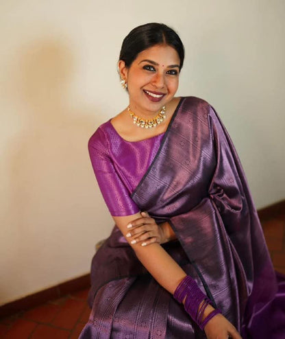 Vasthrlay Traditional Saree in Classic with refined banarasi ethnic appeal