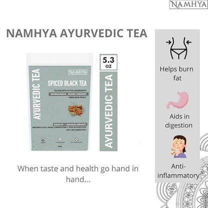 Namhya Spiced Black Loose Leaf Tea - PUSHMYCART
