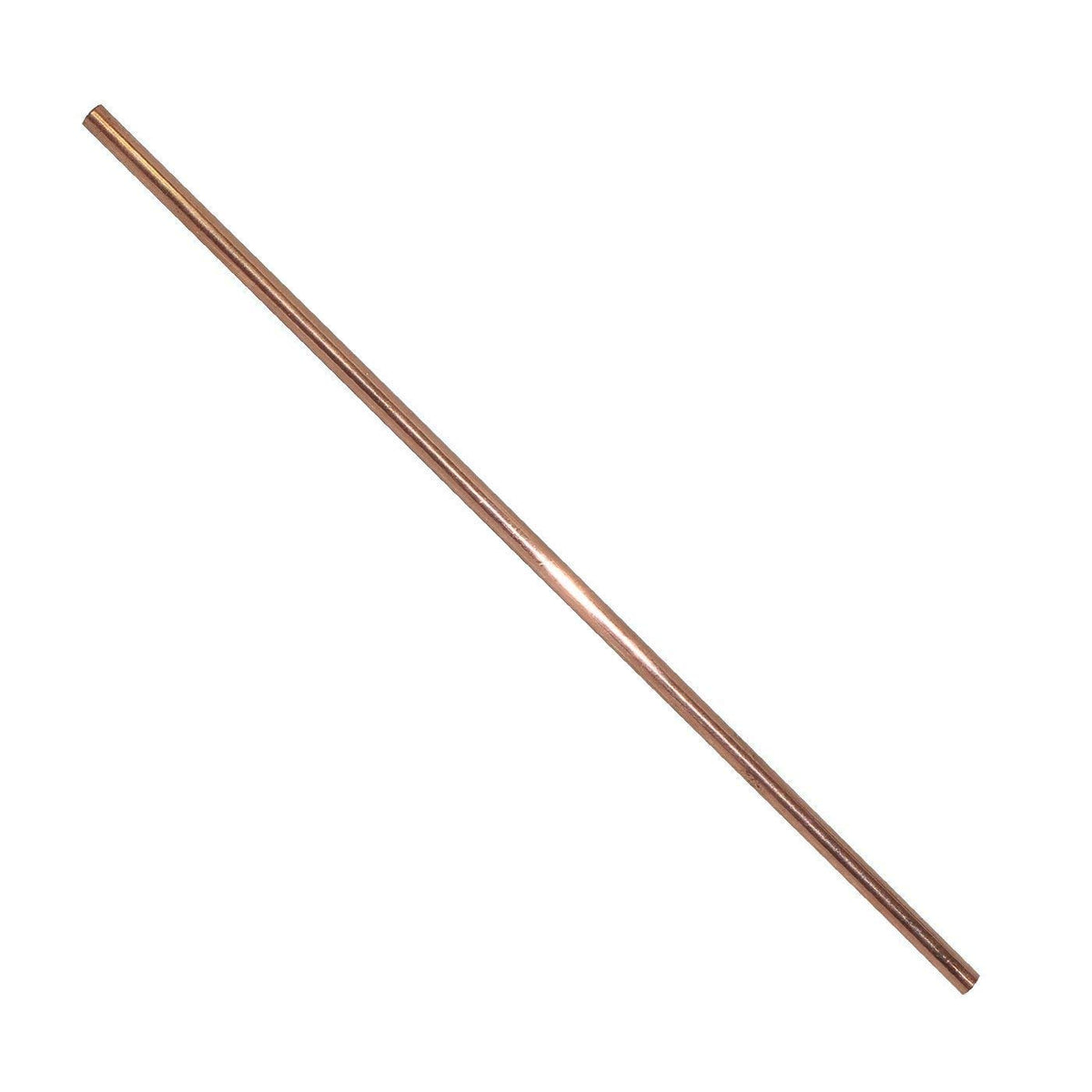 AIA India Pure Copper Plain Drinking Straws 8 Inch