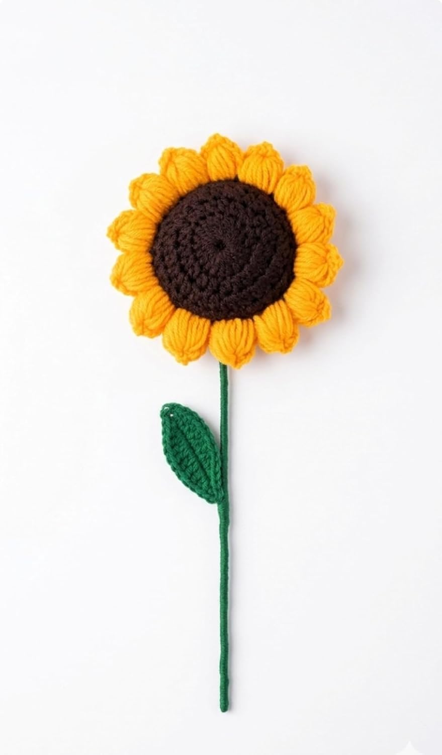 Handmade Crochet Lily Flower Stick - image 4