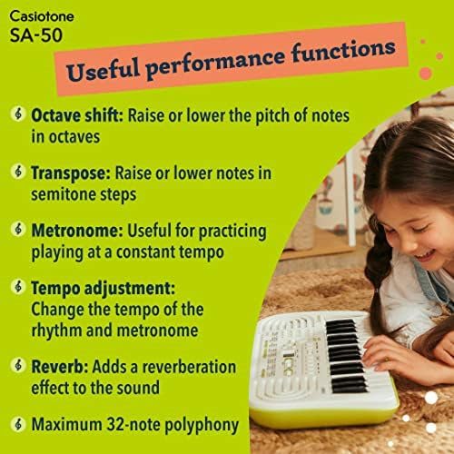 Casio Casiotone SA-50 SA-51 32 Mini Key Keyboard