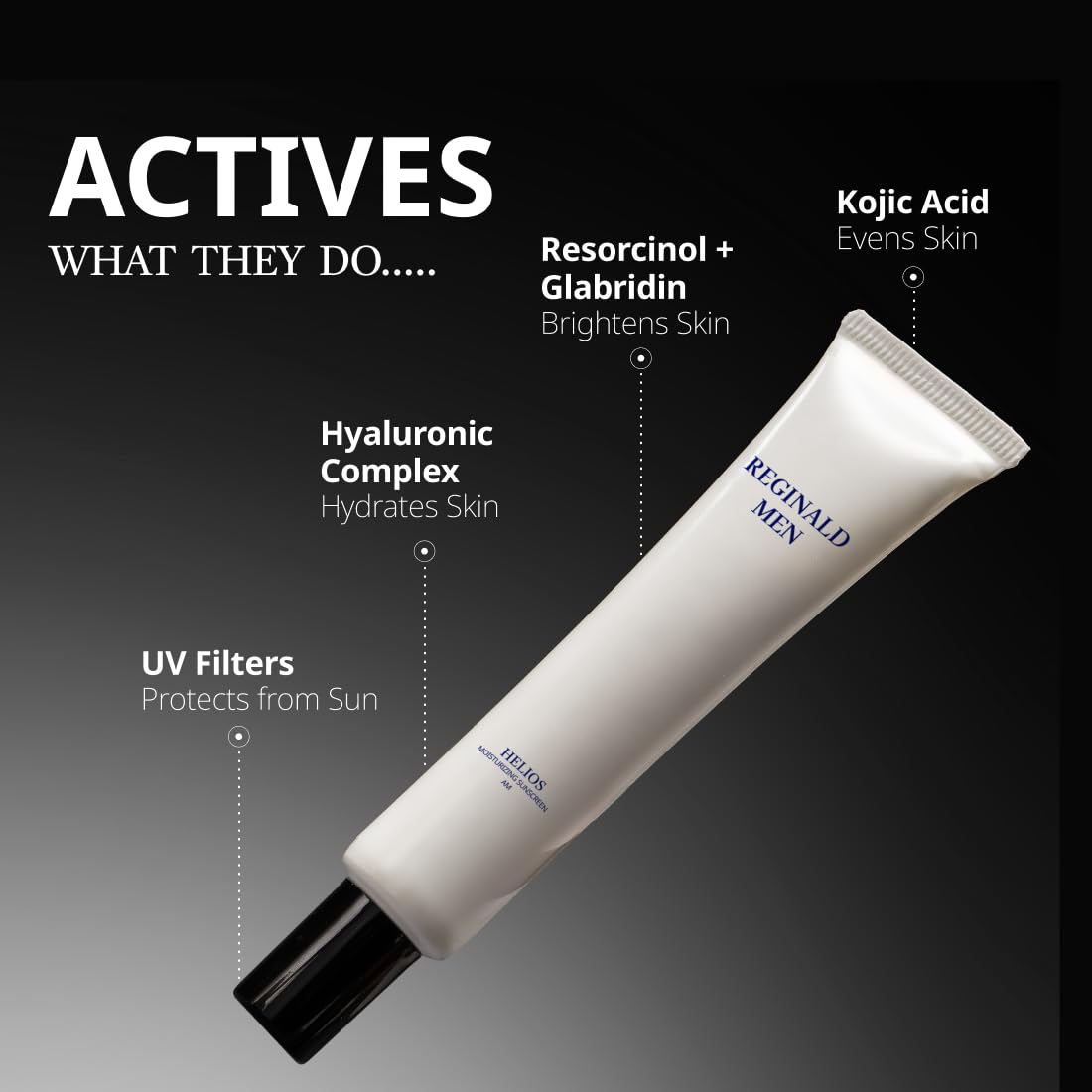 Reginald Men SPF 50+ PA++++ Sunscreen (30g) - view 3