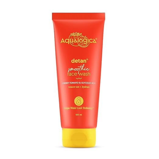 Aqualogica Detan+ Smoothie Face Wash 100ml | Pack of 2