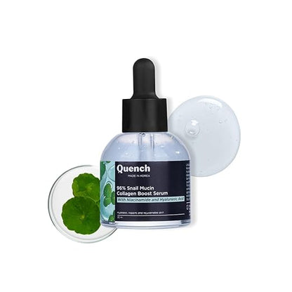 Quench 96% Snail Mucin Collagen Boost Serum - PUSHMYCART