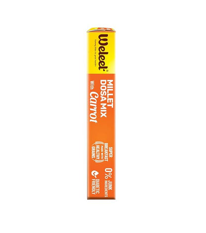 Weleet Millet Dosa Mix Carrot (Pack of 2)