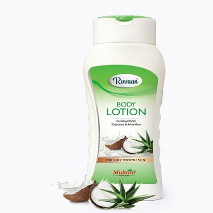 Multani Rovaan Coconut & Aloevera Body Lotion - PUSHMYCART