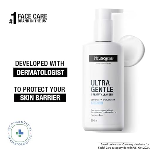 Neutrogena Ultra Gentle Creamy Cleanser - PUSHMYCART