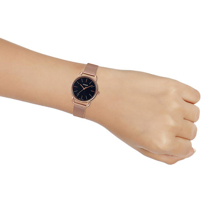 Casio Analog Black Dial Womens Watch - LTP-E412MPG-1ADF (A1794)