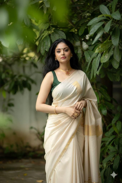 Vasthrlay Classic Traditional Saree with elegant ethnic styling