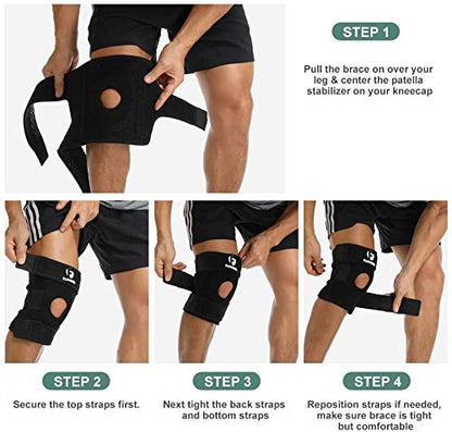 Breathable Knee Cap Brace for Arthritis Pain Relief