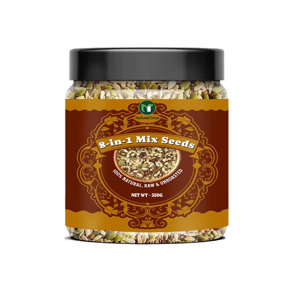 NatureOnus 8 in 1 Raw Seeds Mix
