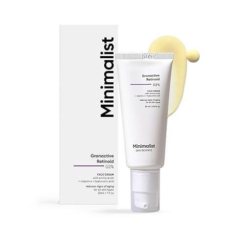 Minimalist 2% Retinoid Anti Ageing Night Cream