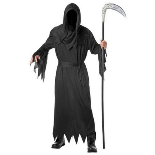Wanna Party Kids Phantom Reaper Halloween Costume Black Hooded Robe