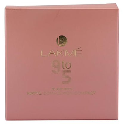 Lakme 9 To 5 Flawless Matte Complexion Compact | Almond