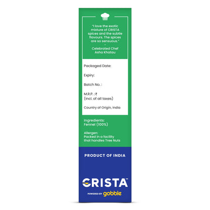 CRISTA Fennel Seeds - PUSHMYCART