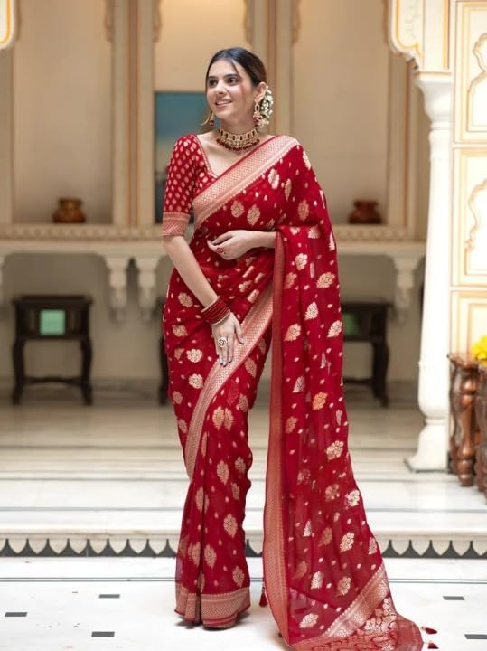 Vasthrlay Classic Traditional Saree for wedding and party wear styling