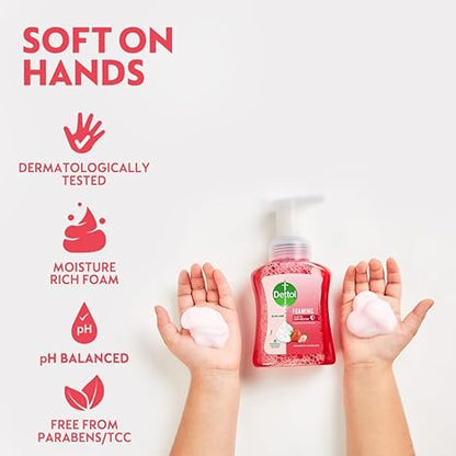 Dettol Foaming Handwash Pump - Strawberry - PUSHMYCART