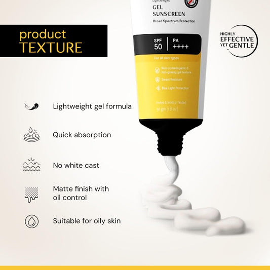 Deconstruct Face Gel Sunscreen SPF 50+ and PA+++