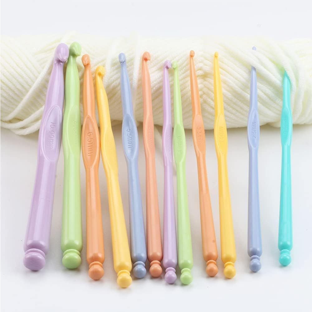 All-in-One Crochet Hooks Set, Multi-Size Ergonomic Knitting Needles - image 4