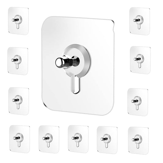 10 Pcs Hevy Duty Self Adhesive Hook for Hanging Kitchen Item and Other Stainless Steel
