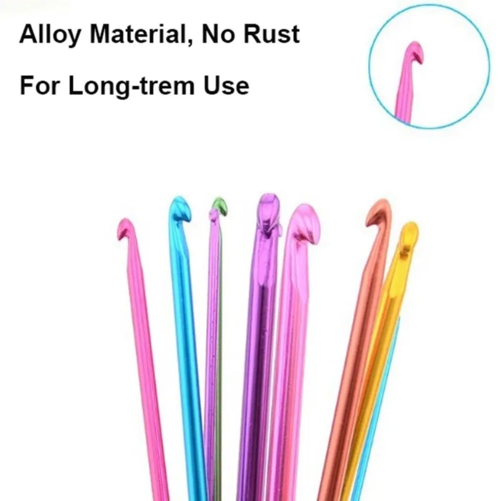 3mm Aluminum Multicolor Crochet Hooks Needle - image 4