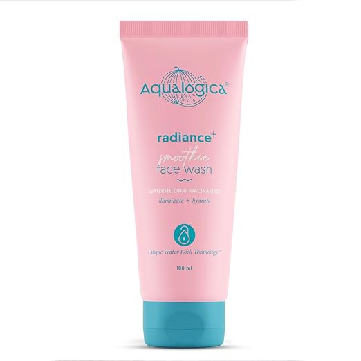 Aqualogica Radiance+ Smoothie Face Wash with Watermelon & Niacinamide for Clear & Oil Free Skin 100ml