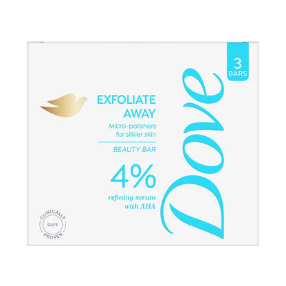 Dove Exfoliate Away Serum Beauty Bar