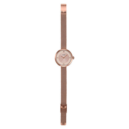 Casio Analog Rose Gold Dial Womens Watch -LTP-E154MPG-4ADF(A1852)