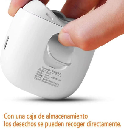 IQS Enterprise Automatic Electric Nail Clipper with LED Light and Nail File USB Rechargeable - image 10