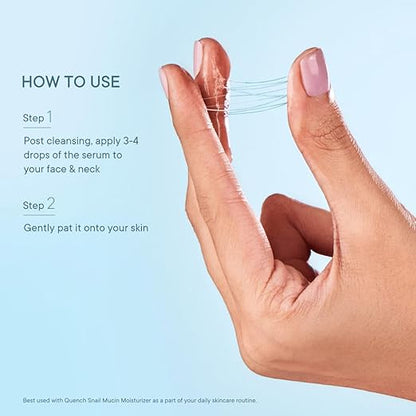 Quench 96% Snail Mucin Collagen Boost Serum - PUSHMYCART