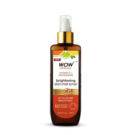 WOW Skin Science Vitamin C Brightening Skin Mist Toner - PUSHMYCART