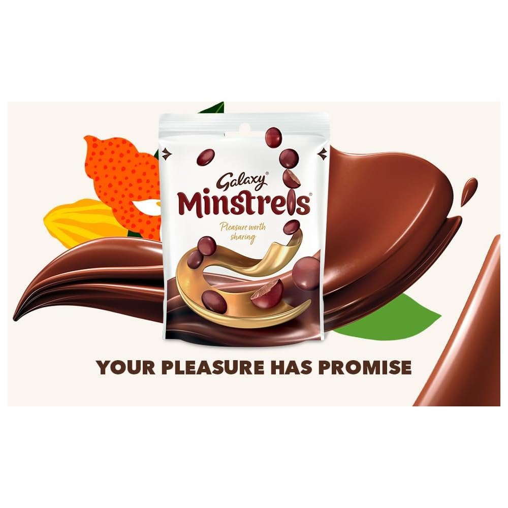 Galaxy Minstrels Chocolate 125 Grams