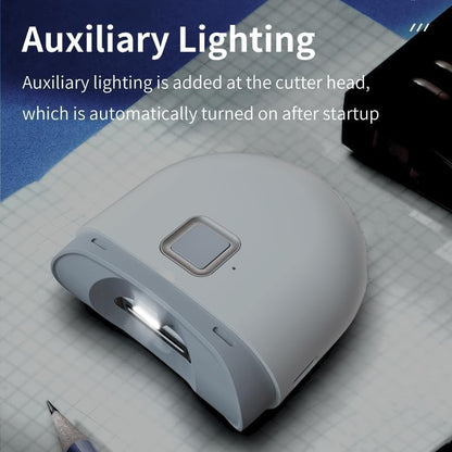 IQS Enterprise Automatic Electric Nail Clipper with LED Light and Nail File USB Rechargeable - image 6