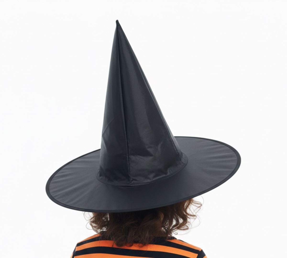 BookMyCostume Adults Black Witch Hat Halloween Costume Accessory