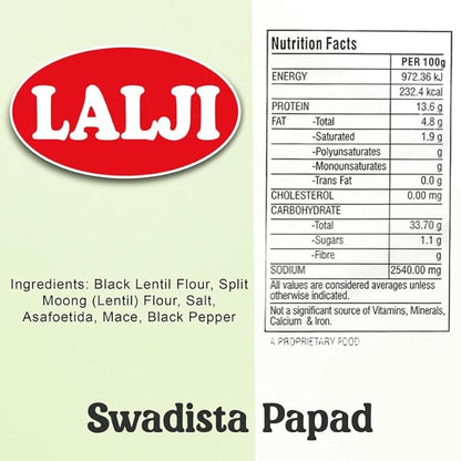 Lalji Foods Swadista Bikaneri Papad