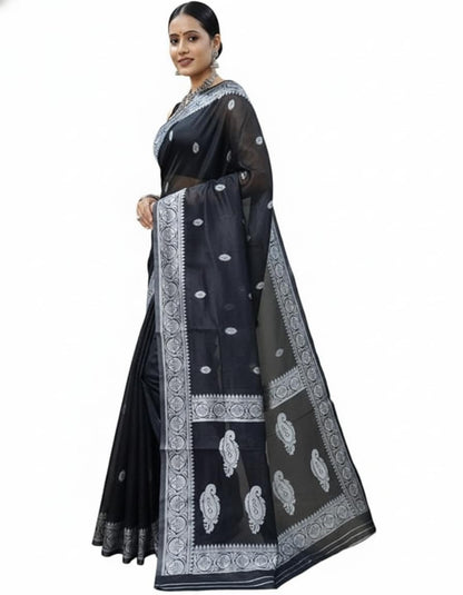 Vasthrlay Traditional Saree in Classic with refined banarasi ethnic appeal