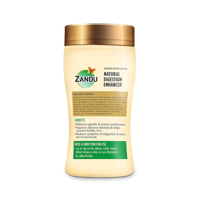 zandu natural digestion enhancer draksha pachan churna