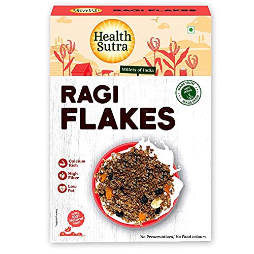 Health Sutra Ragi Flakes - PUSHMYCART