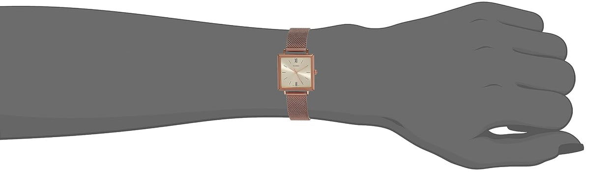 Casio Analog Rose Gold Dial Womens Watch LTP-E155MR-9BDF (A1548)