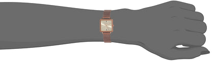 Casio Analog Rose Gold Dial Womens Watch LTP-E155MR-9BDF (A1548)