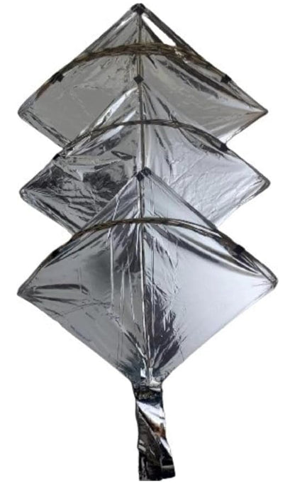 RUHANI Plain Plastic Kite - PUSHMYCART