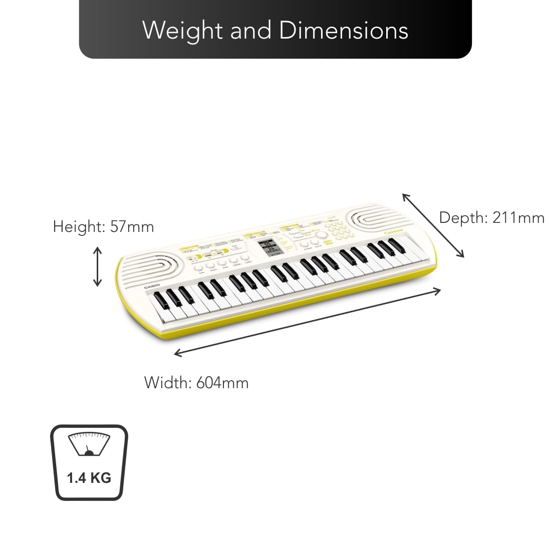 Casio Casiotone SA-80 SA-81 44 Mini Key Keyboard