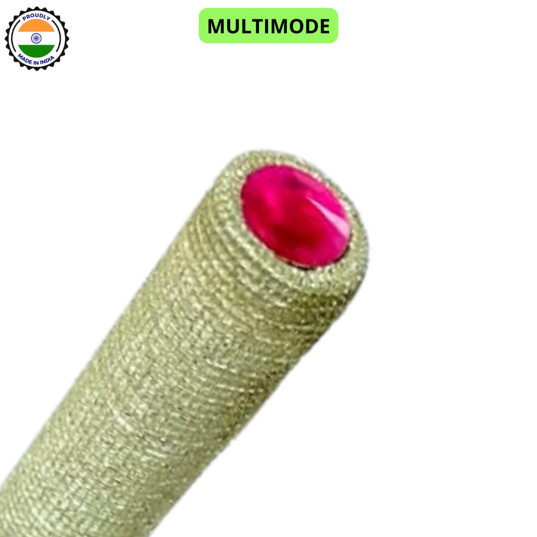 TechMax Solution LED Dandiya Sticks Rechargeable Glitter Finish 1 Pair