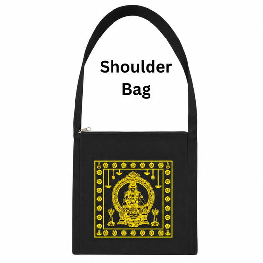 Black shoulder bag
