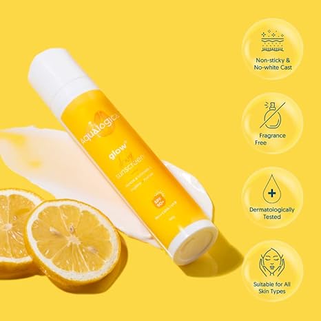 Aqualogica Detan+ Dewy Lightweight Sunscreen with SPF 50+