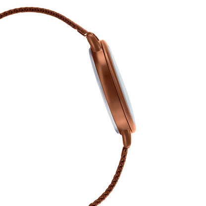 Casio Analog Rose Gold Dial Womens Watch - LTP-E413MR-9ADF (A1799)