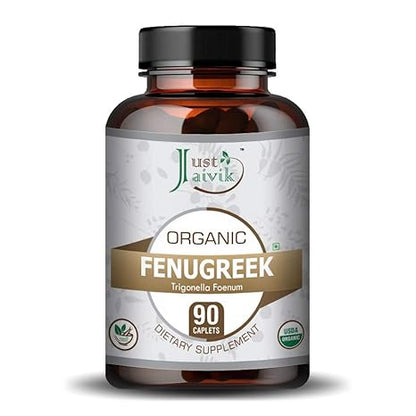 Just Jaivik Organic Fenugreek Tablets - PUSHMYCART