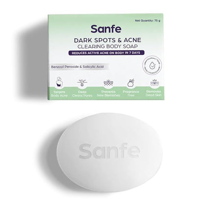 Sanfe Dark Spots|Acne Clearing Body Soap - PUSHMYCART